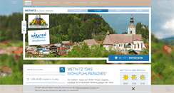 Desktop Screenshot of metnitz.at