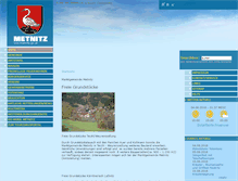 Tablet Screenshot of metnitz.gv.at
